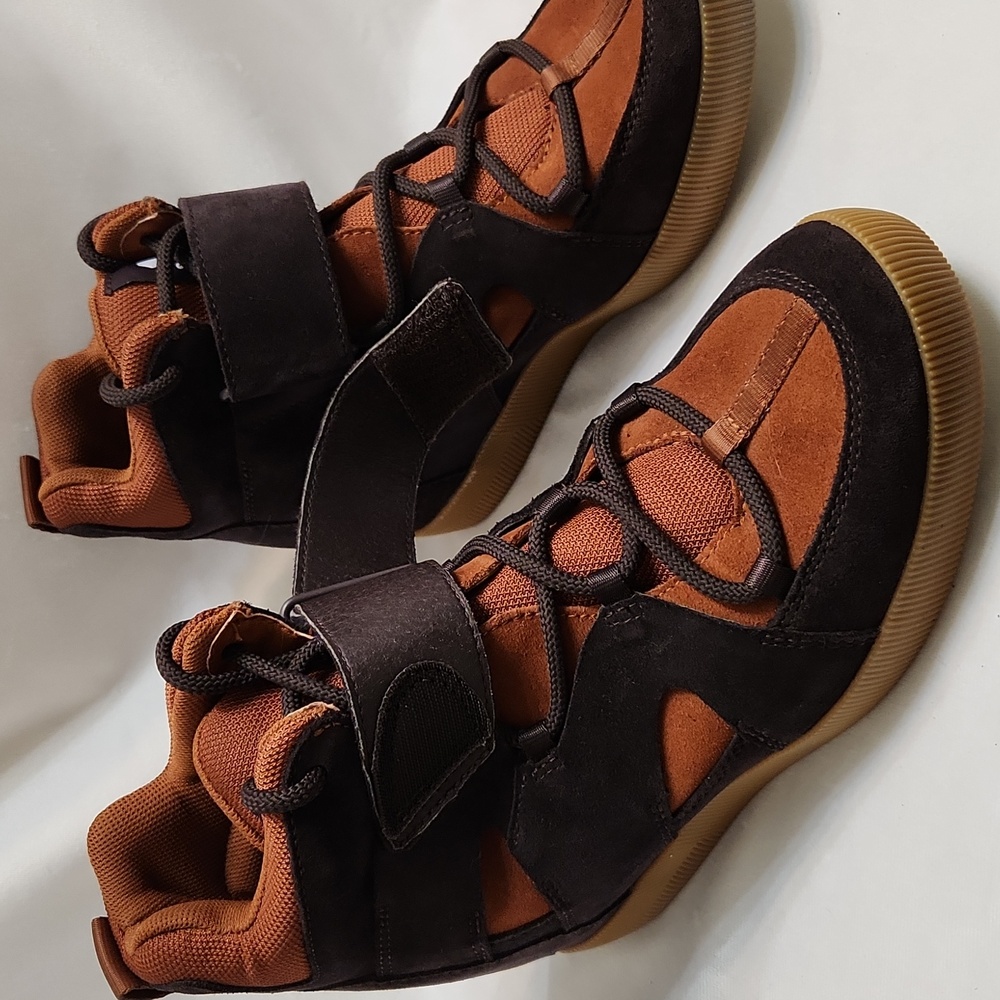 Sorel Out N About Wedge High-Top Sneakers (W Size 10) - Picture 8 of 16